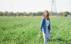 蘑菇头顶开花缝